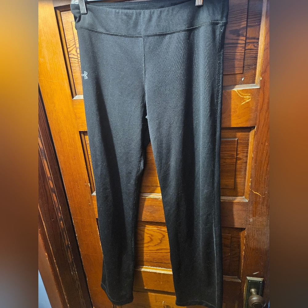 Under Armour Girl's Classic Black Bootcut Leggings